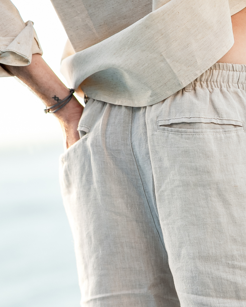 Loungewear Club™️ | Shorts en Lin Premium