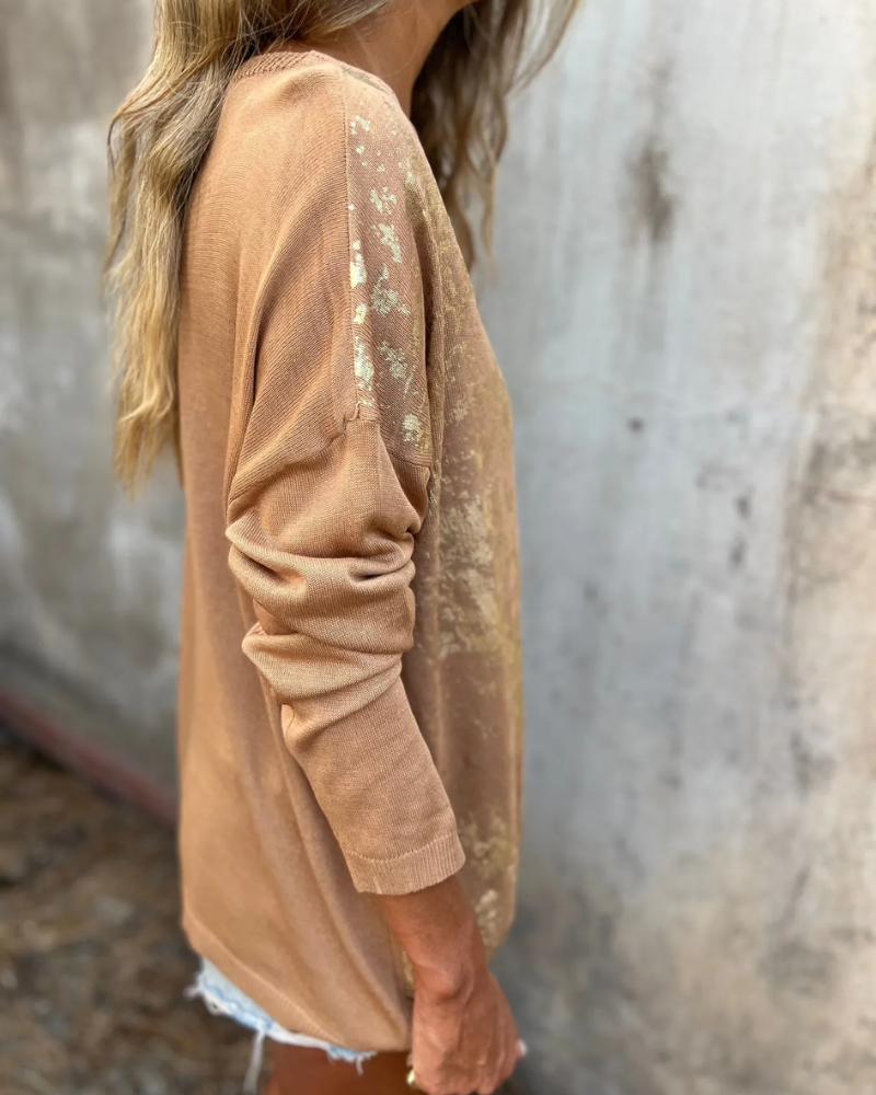 Loungewear Club™️ | Top décontracté en maille