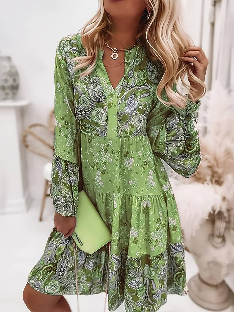 Ashley™ - Robe Boho Imprimée
