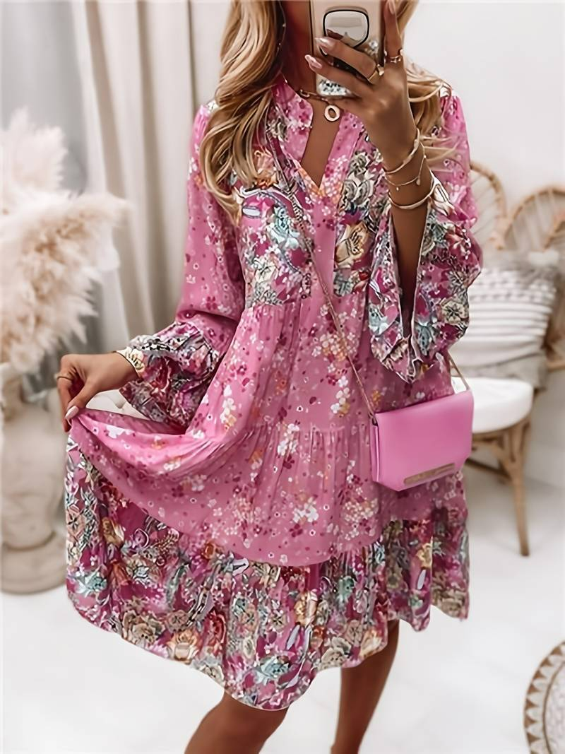 Ashley™ - Robe Boho Imprimée