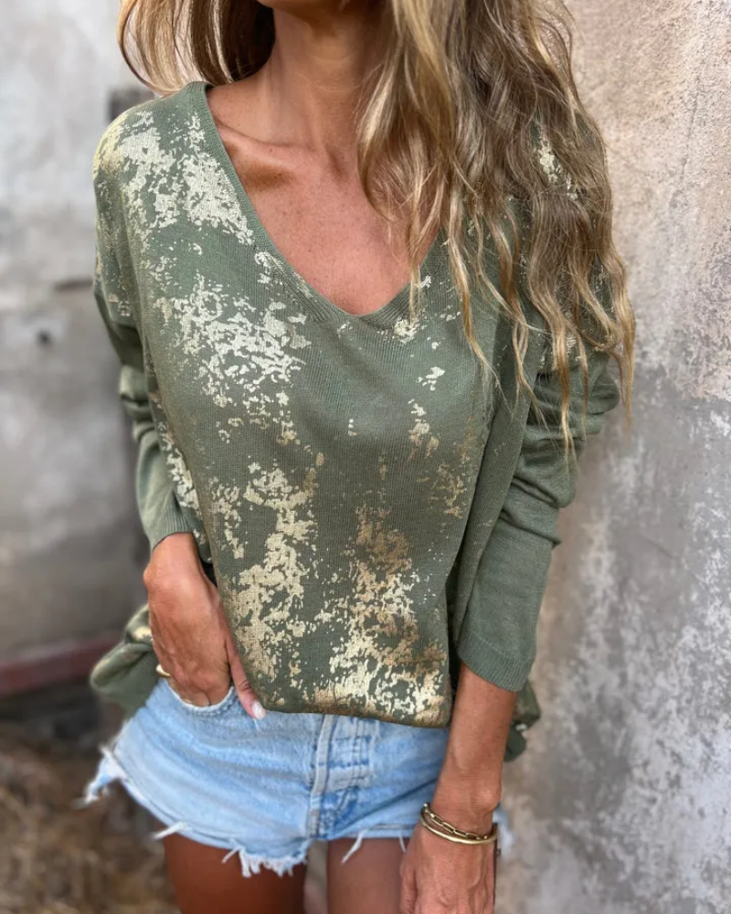 Loungewear Club™️ | Top décontracté en maille