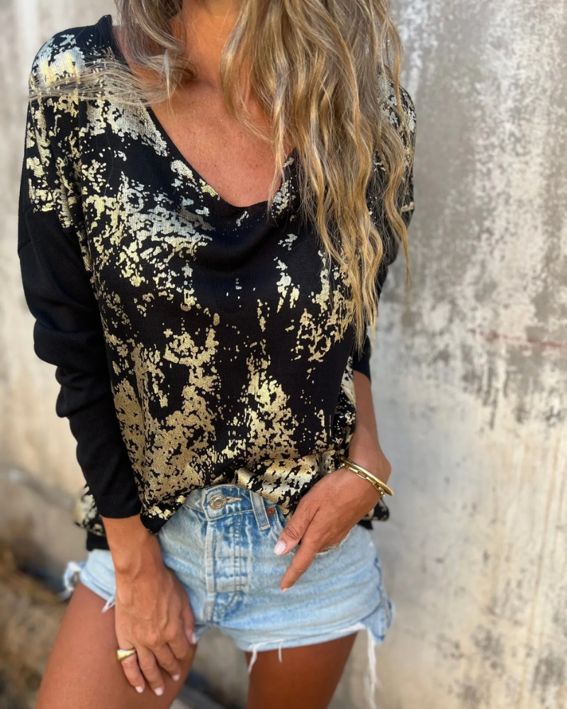 Loungewear Club™️ | Top décontracté en maille
