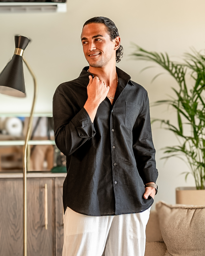 Loungewear Club™️ | Chemise 100% Lin