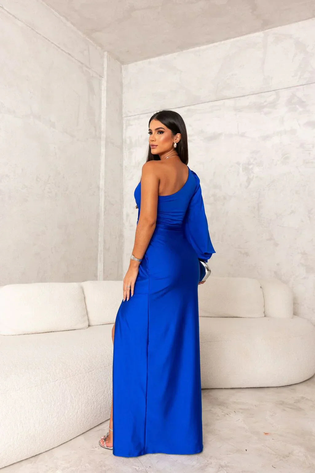 Alison - Robe Maxi Élégante à Fente