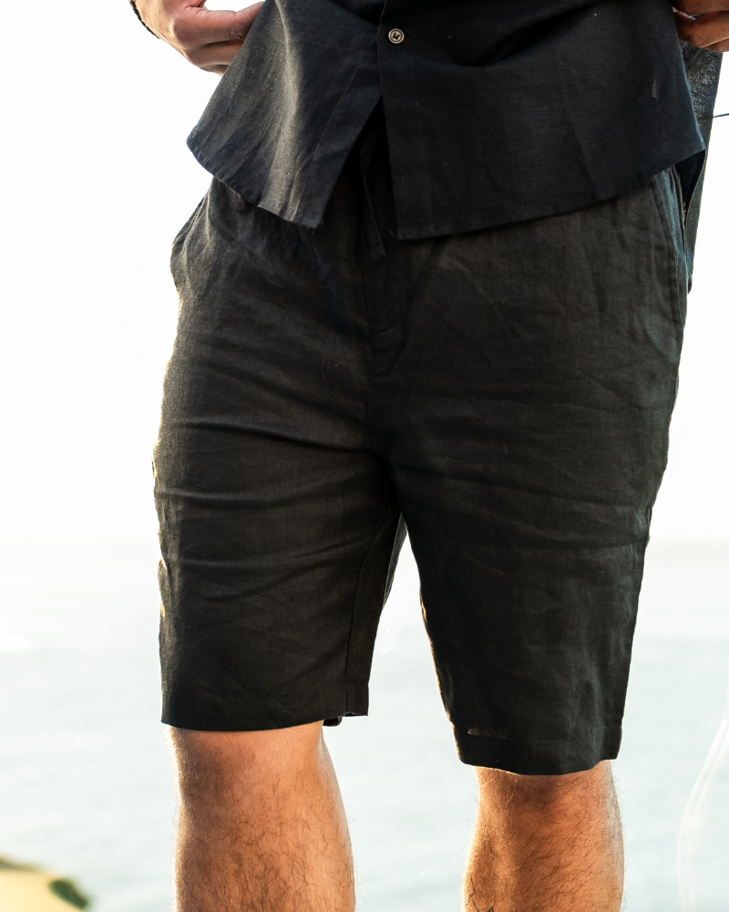 Loungewear Club™️ | Shorts en Lin Premium