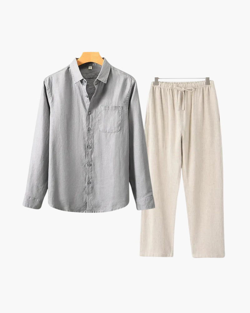 Loungewear Club™ | Ensemble en Lin