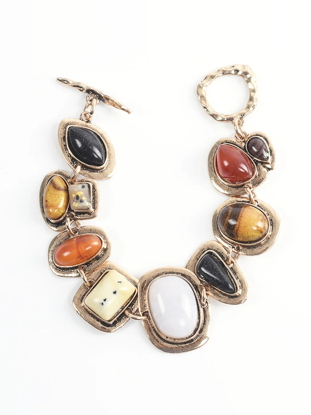 Loungewear Club™ | Bracelet en Pierres Géométriques Bohème