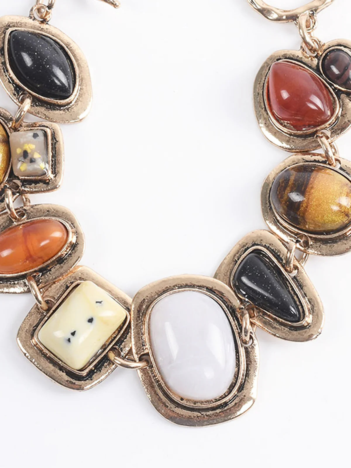 Loungewear Club™ | Bracelet en Pierres Géométriques Bohème