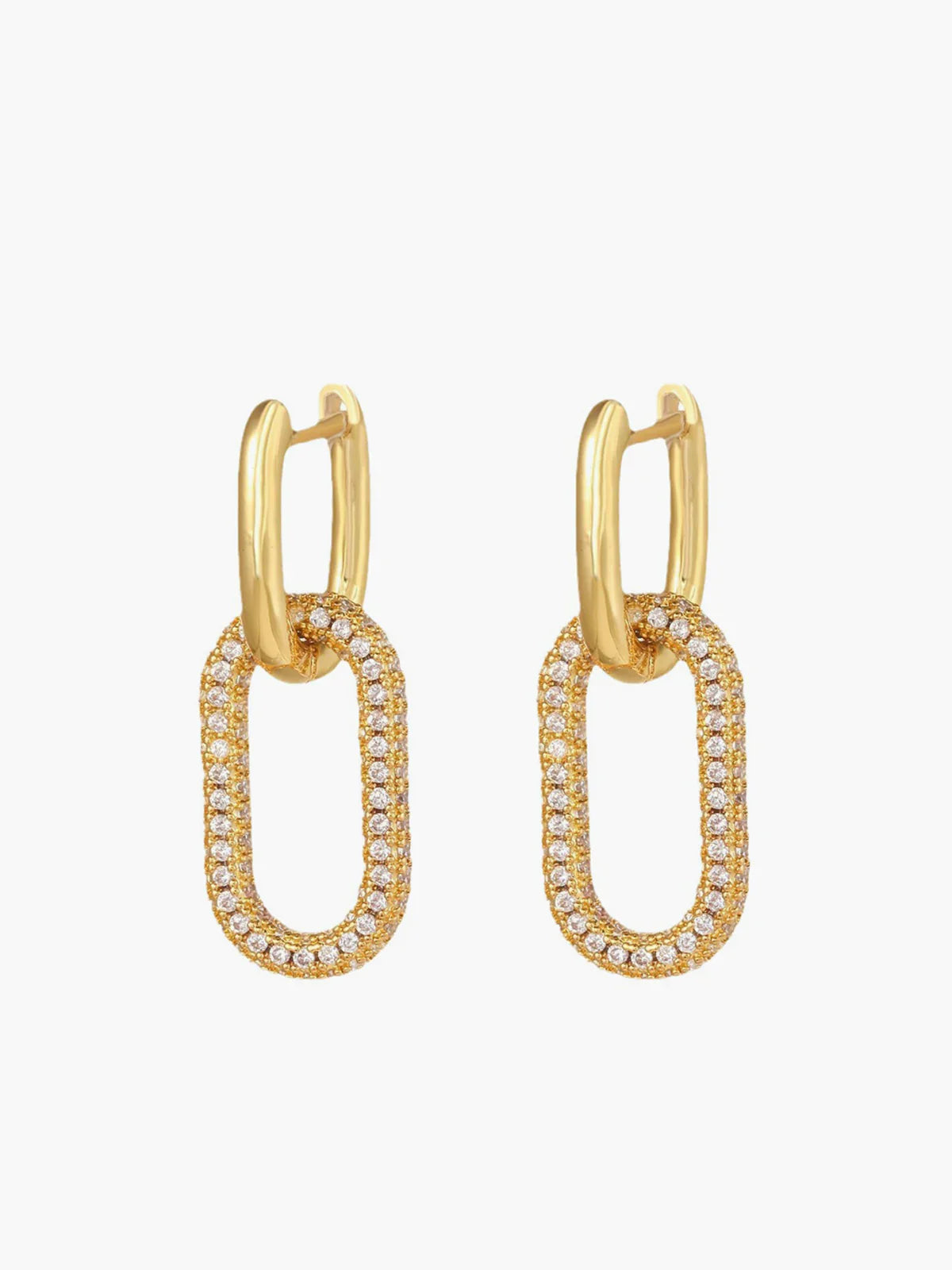 Loungewear Club™ | Boucles d'oreilles pendantes en zircon