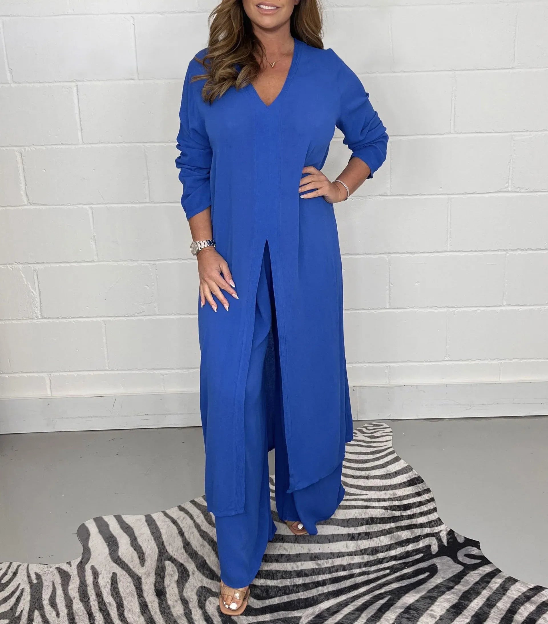 Loungewear Club™ | Ensemble Deux-Pièces Élégant et Fluide