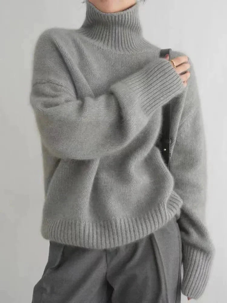 Loungewear Club™️ | Pull col roulé chic