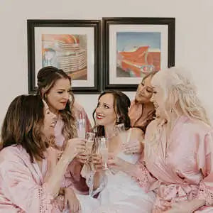Loungewear Club™️ | Pyjama en satin de soie et dentelle