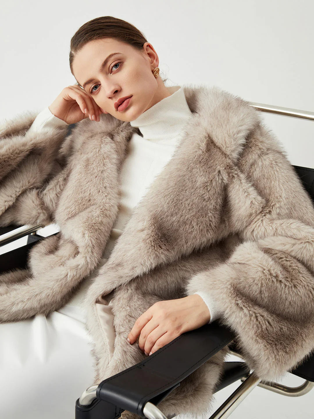 Loungewear Club™️ | Manteau de fourrure