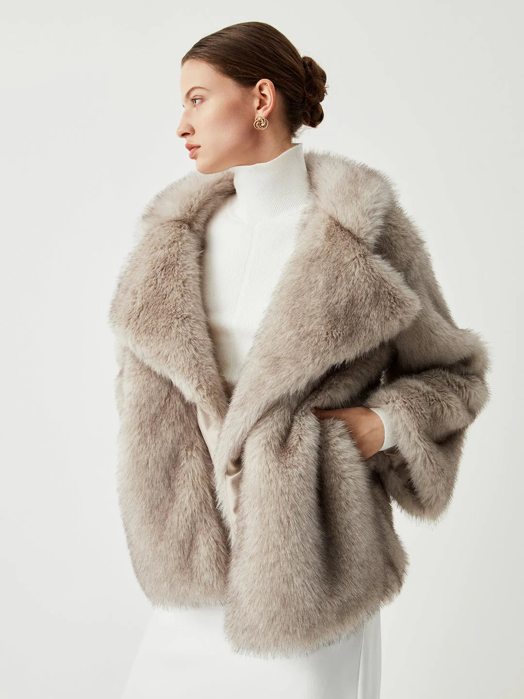 Loungewear Club™️ | Manteau de fourrure