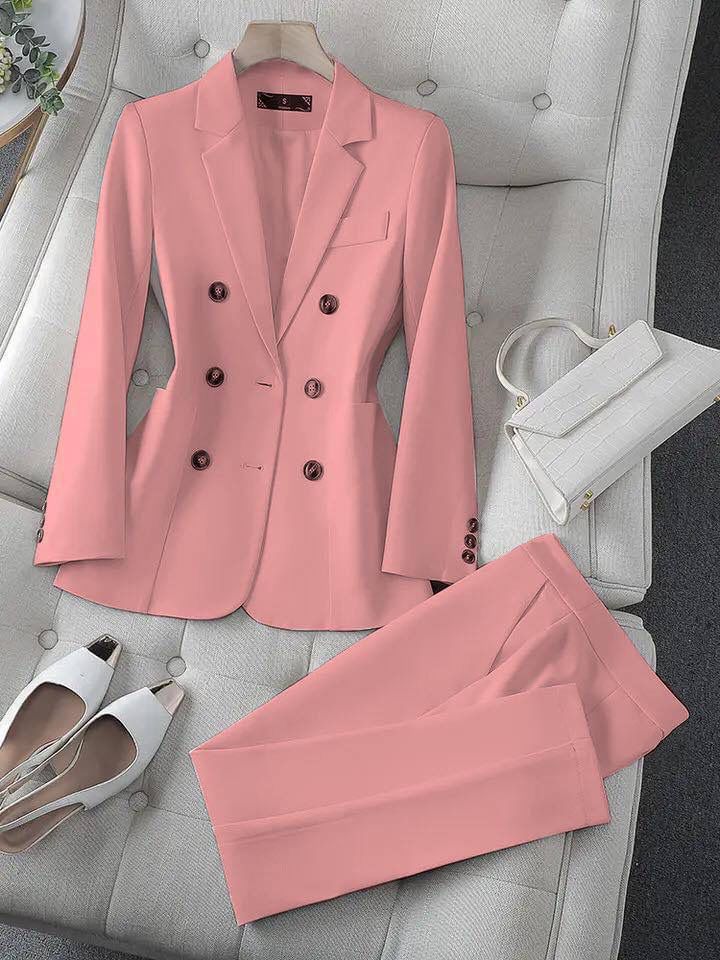 Loungewear Club™ | Ensemble Blazer & Pantalon Nude