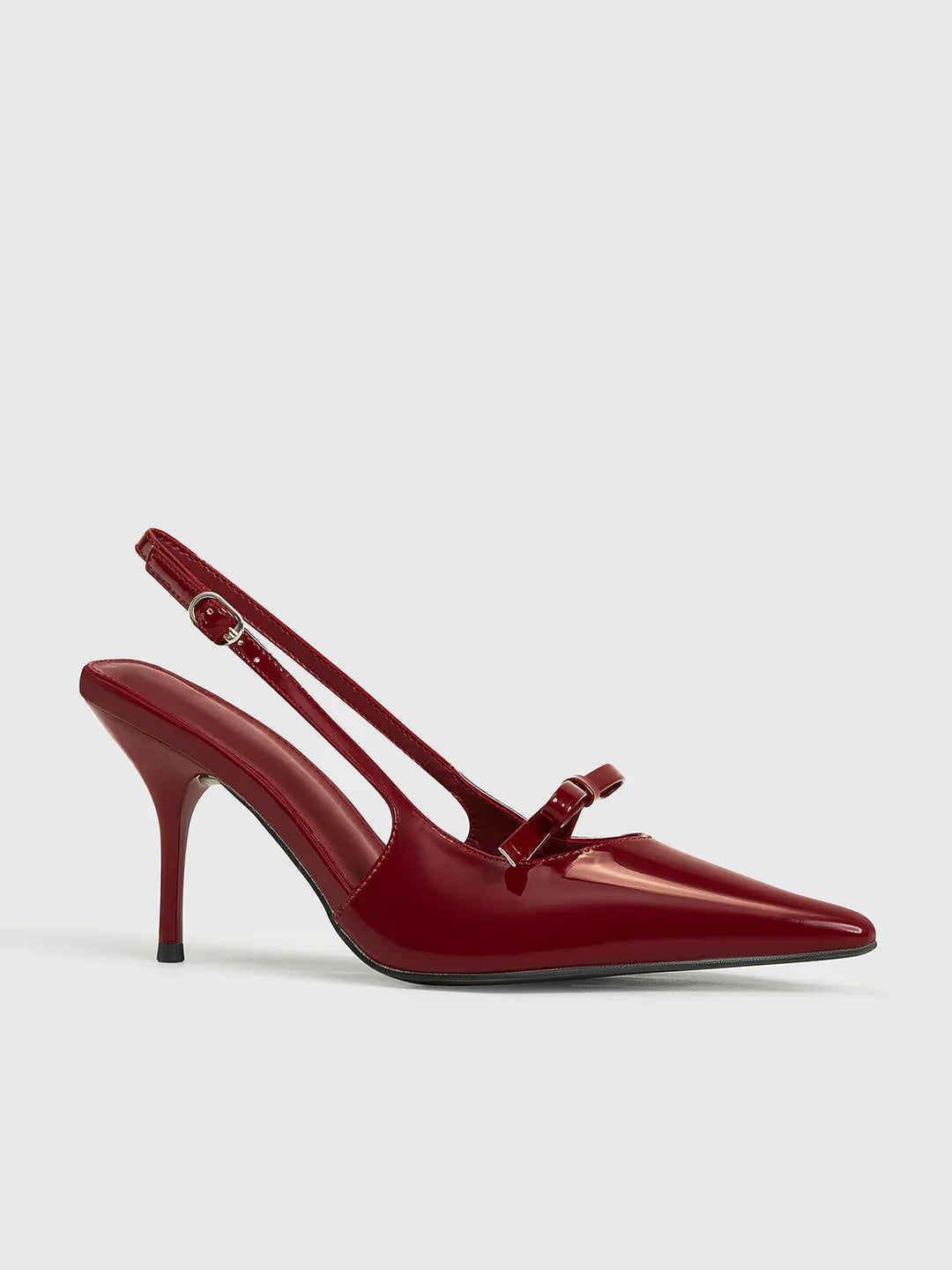 Loungewear Club™ | Escarpins Slingback à Bout Pointu Décorés d'un Nœud