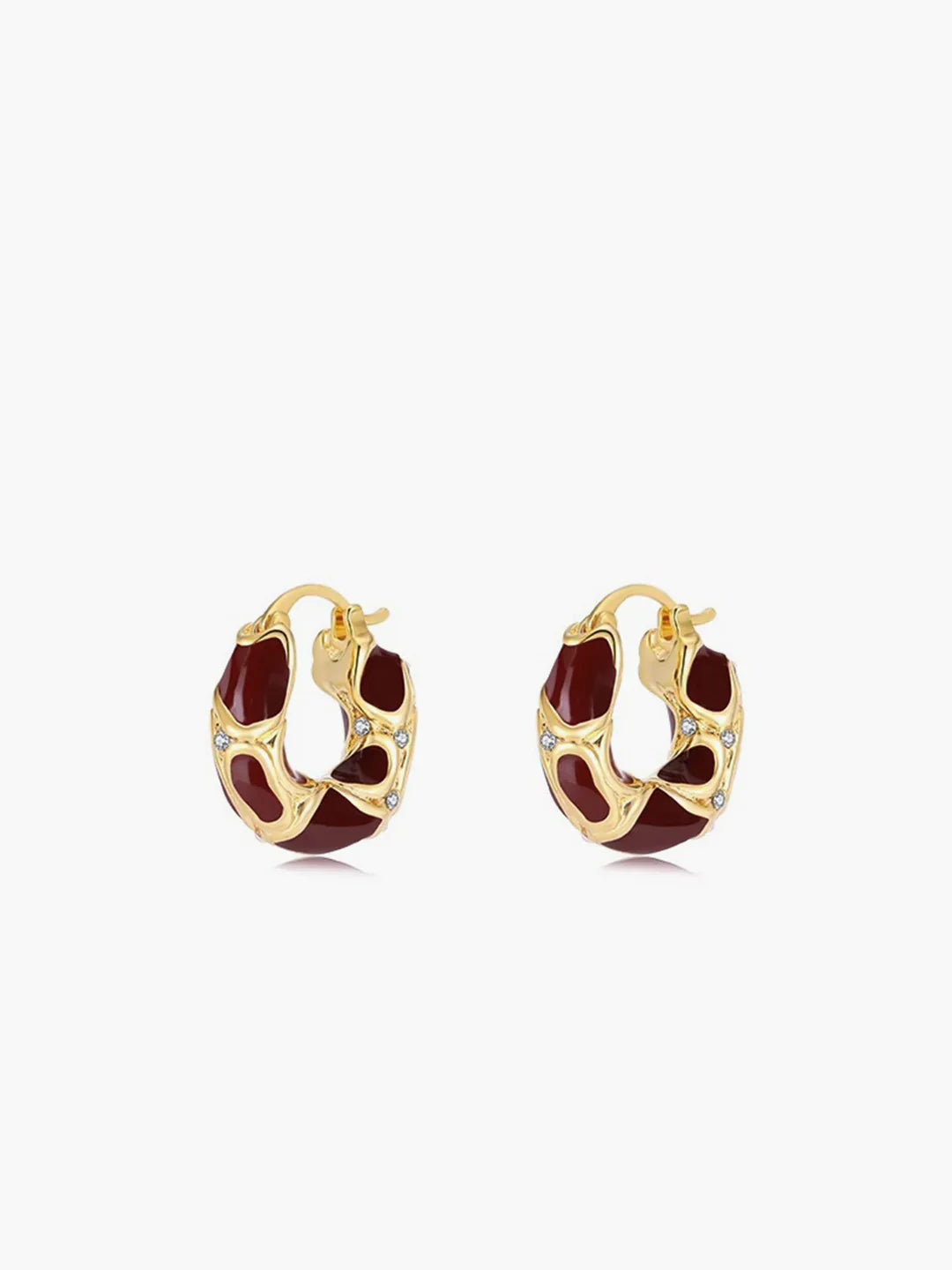 Loungewear Club™ | Boucles d'oreilles créoles dorées chunky