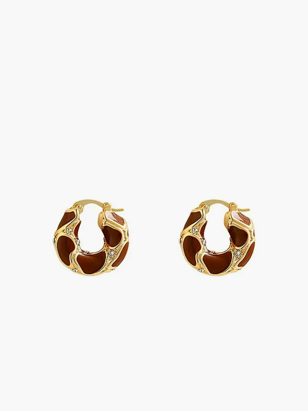 Loungewear Club™ | Boucles d'oreilles créoles dorées chunky