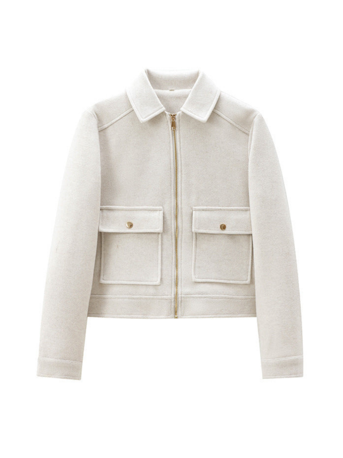 Loungewear Club™️ | Veste zippée en tweed
