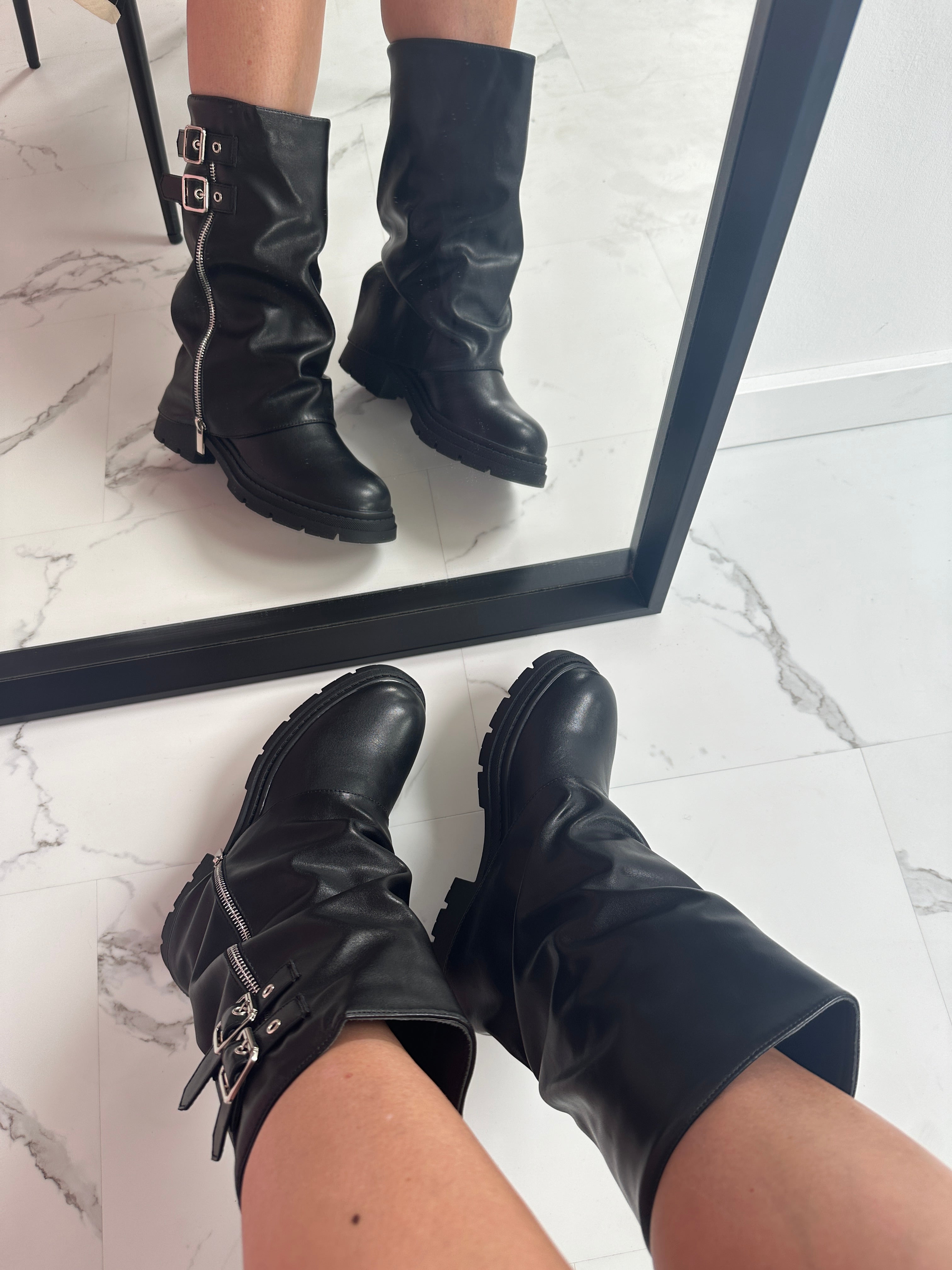 Loungewear Club™ | Bottines urbaines zippées
