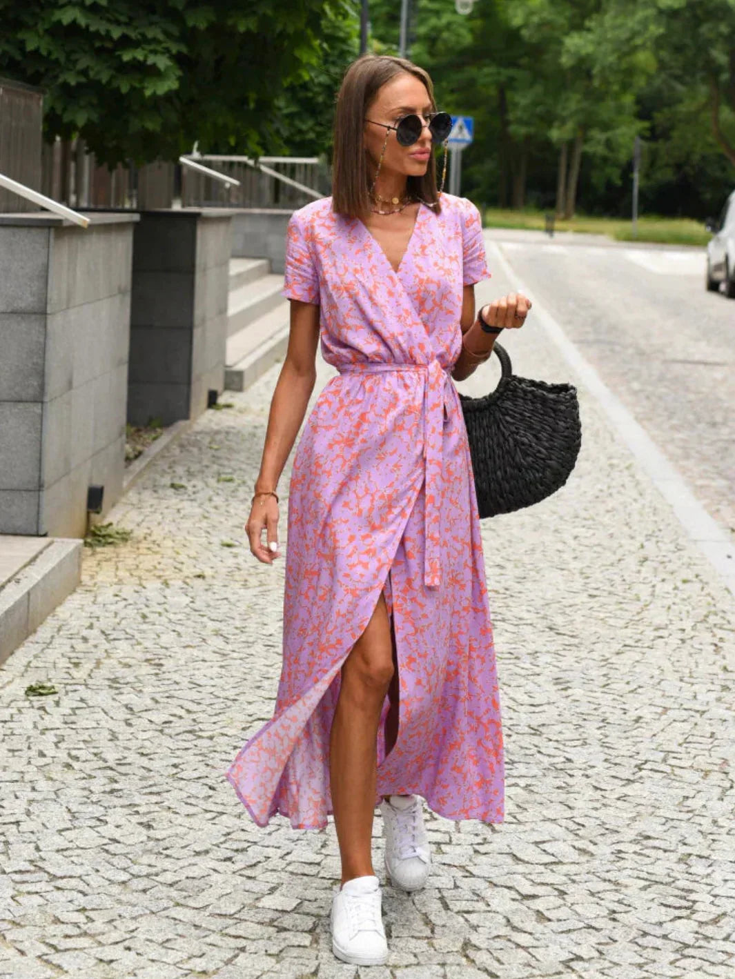 ELODY™ - Robe Élégante Couverte du Ventre