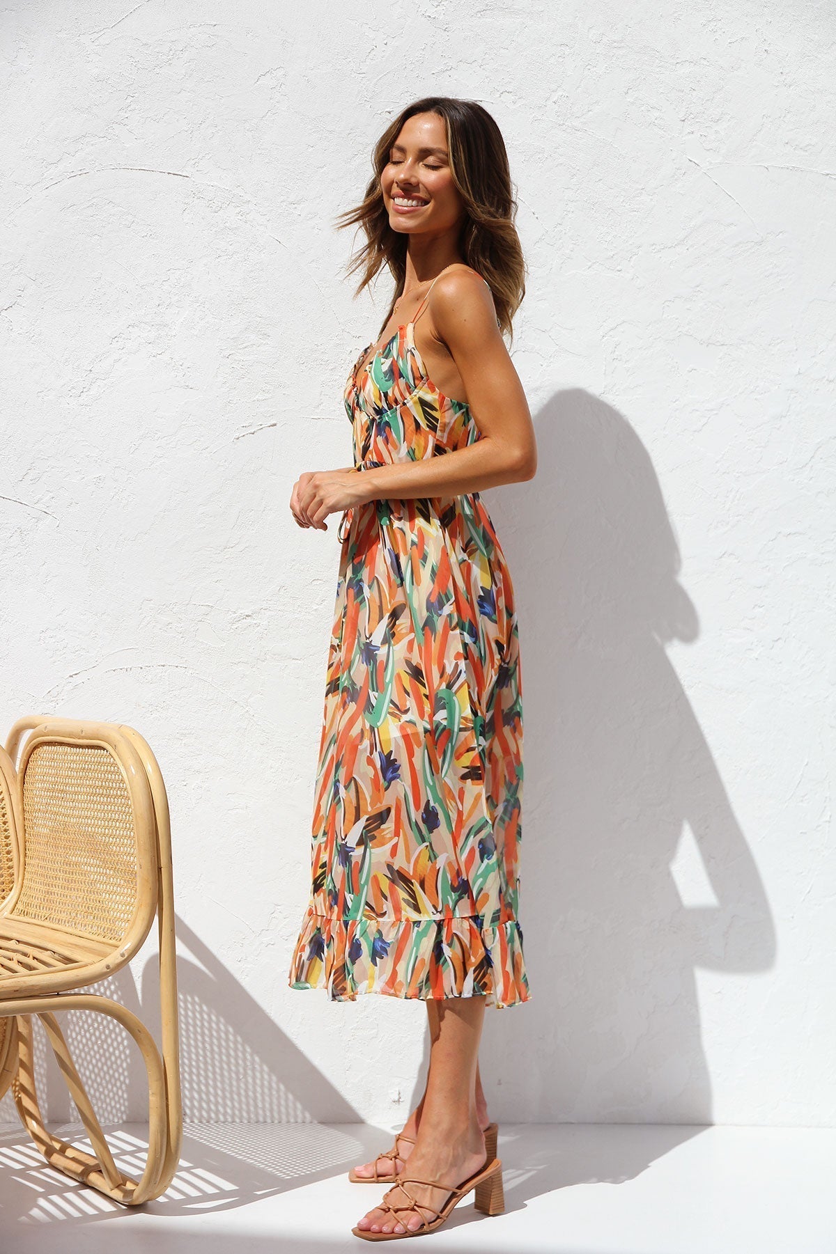 DORIA | Robe imprimée de saison