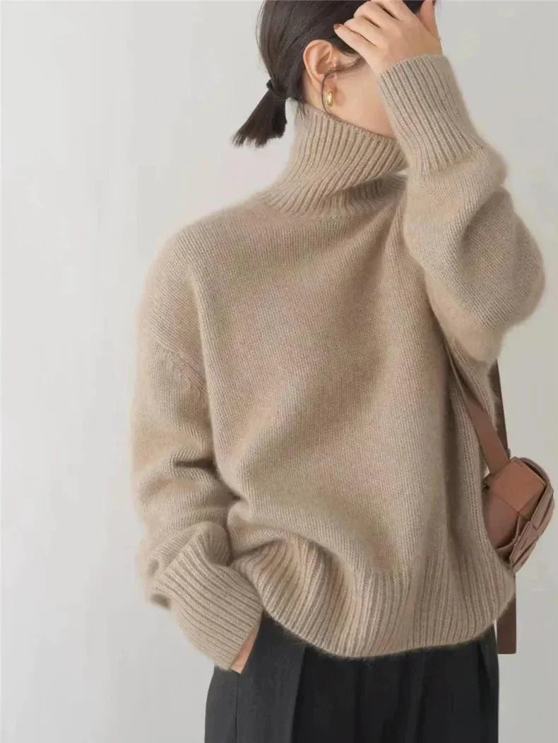 Loungewear Club™️ | Pull col roulé chic