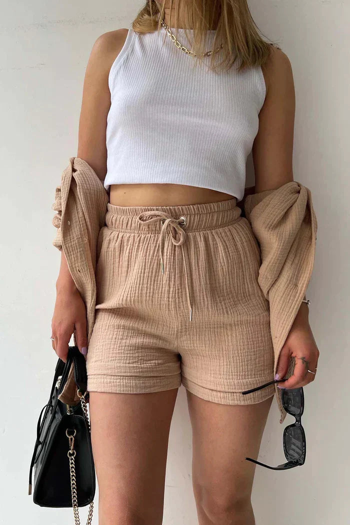 Loungewear Club™ | Ensemble de Lounge en Coton Aéré