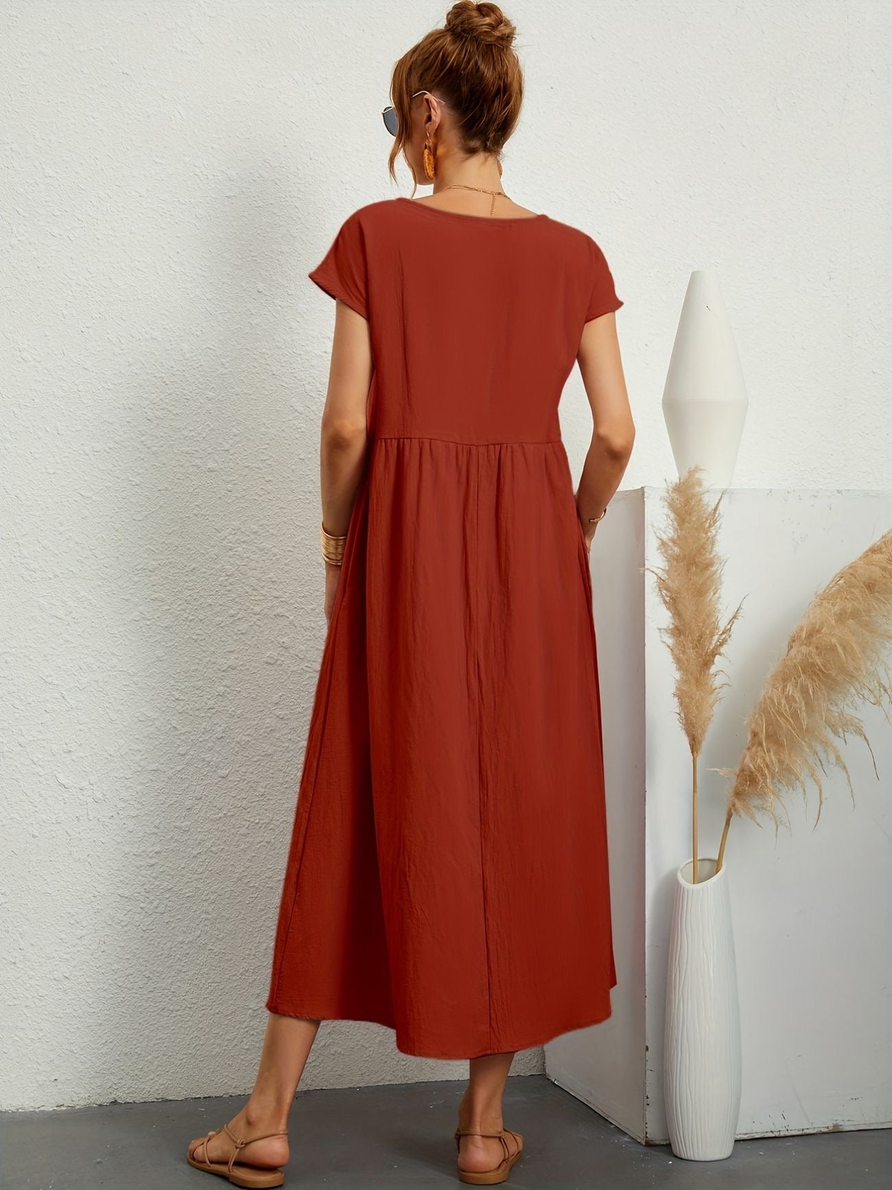Caroline™ - Robe Décontractée Élégante