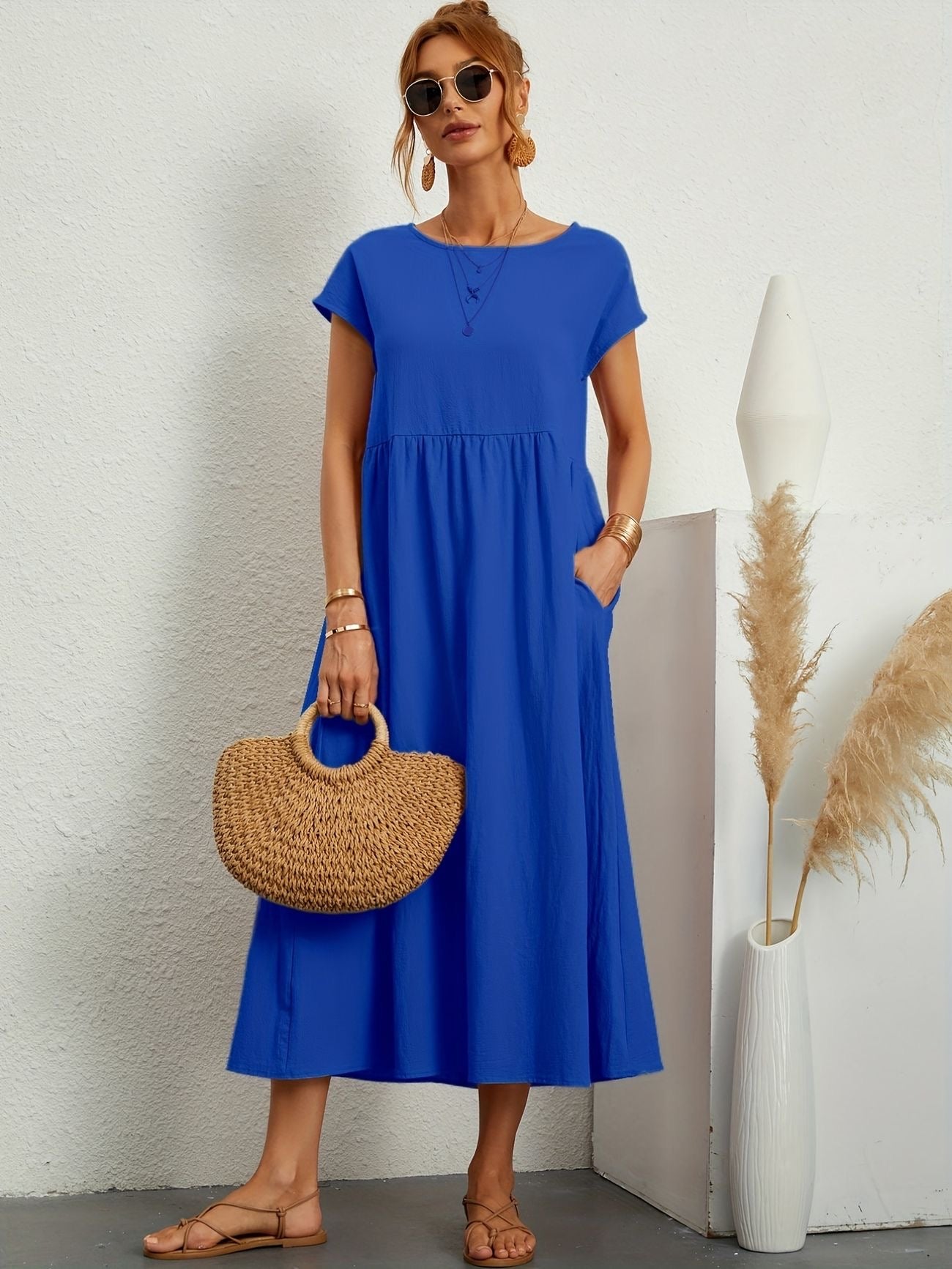 Caroline™ - Robe Décontractée Élégante