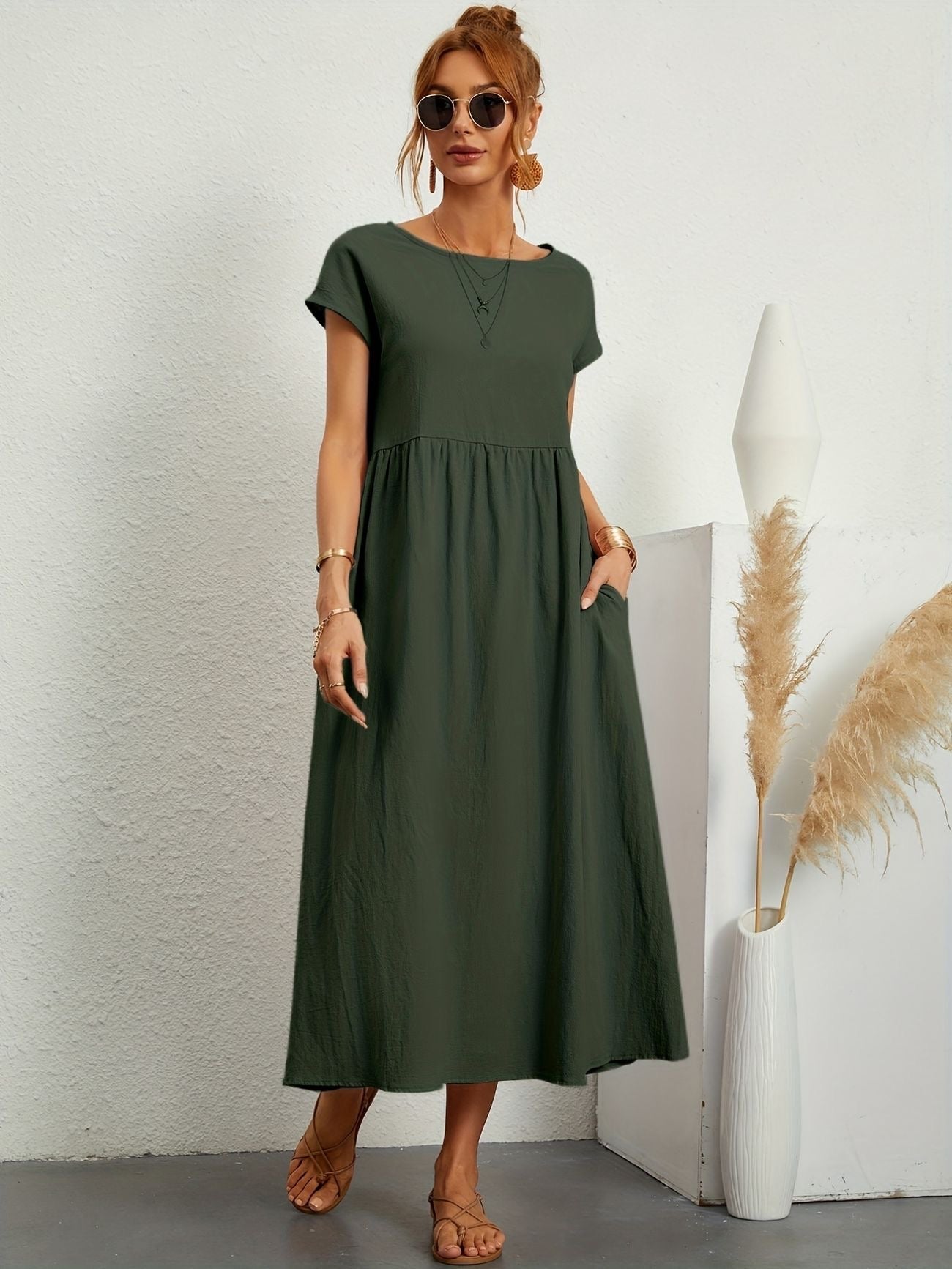 Caroline™ - Robe Décontractée Élégante