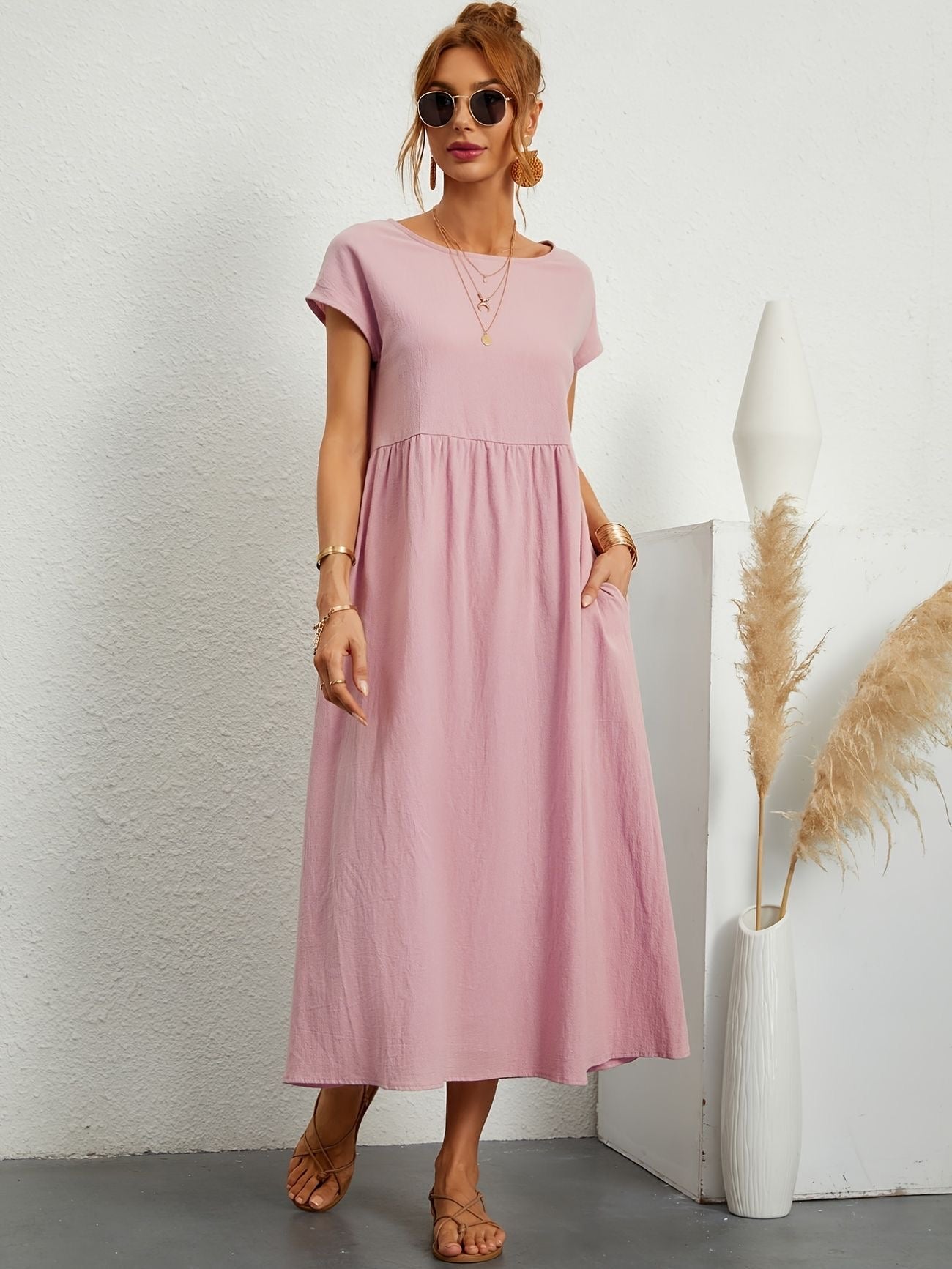 Caroline™ - Robe Décontractée Élégante