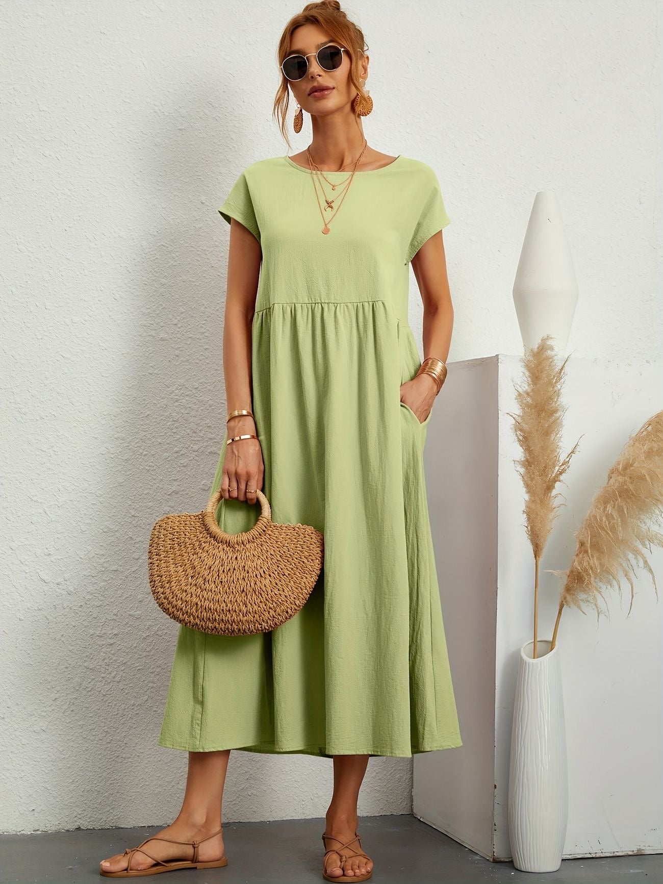 Caroline™ - Robe Décontractée Élégante