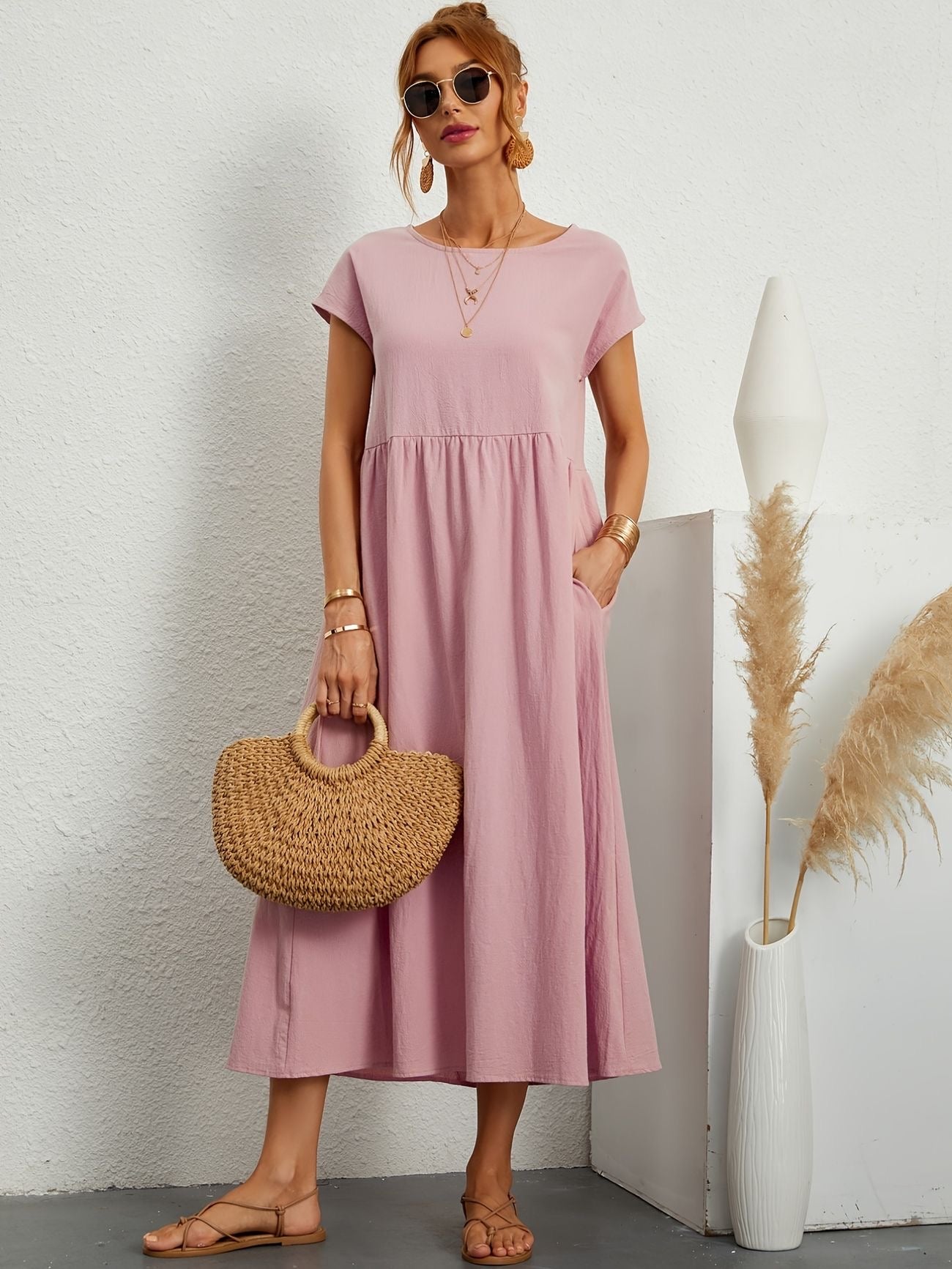 Caroline™ - Robe Décontractée Élégante
