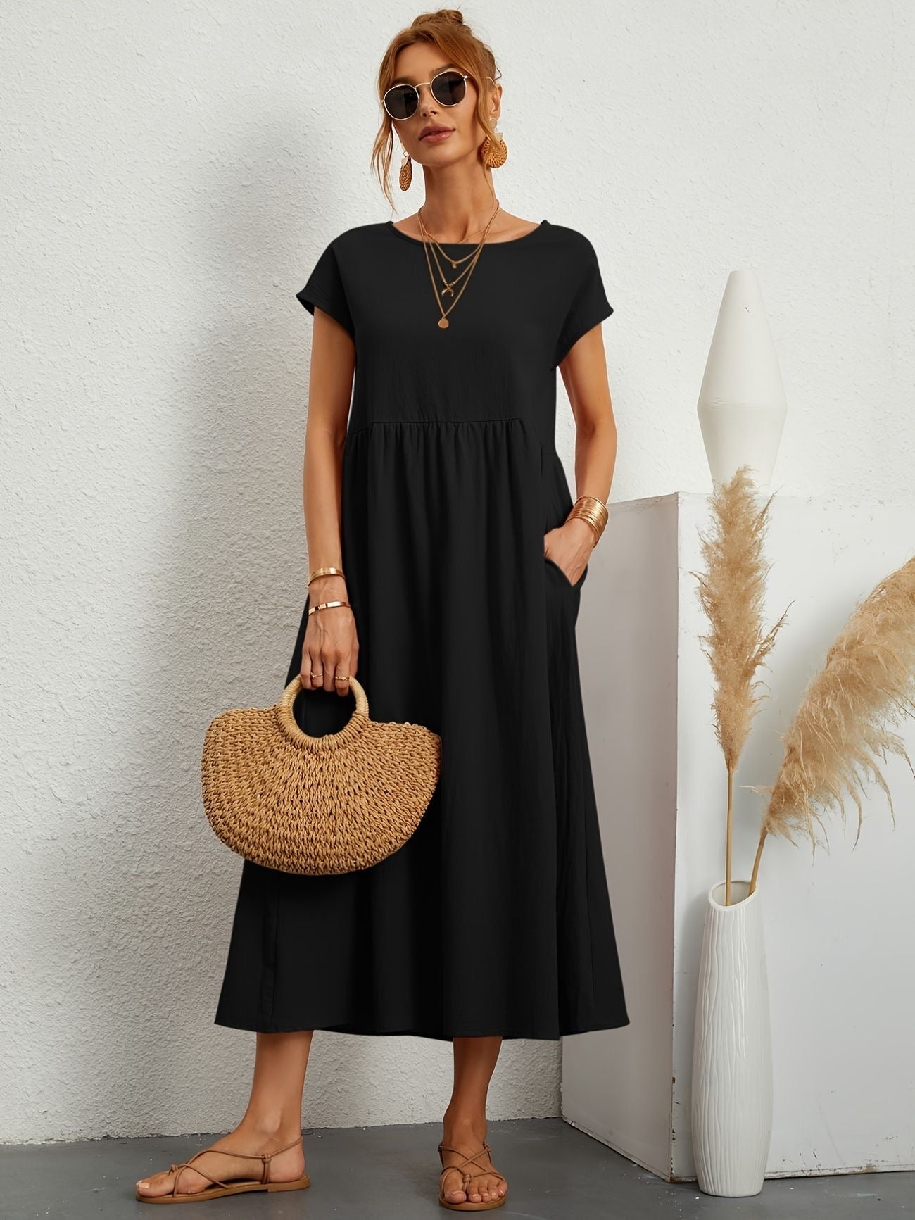 Caroline™ - Robe Décontractée Élégante