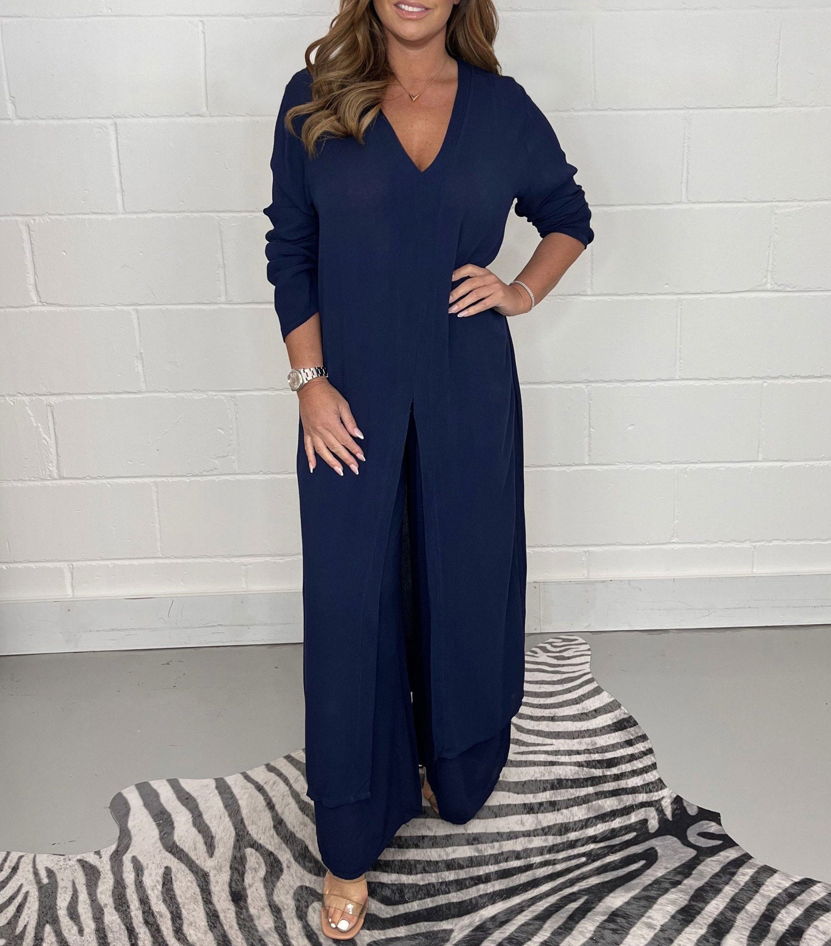 Loungewear Club™ | Ensemble Deux-Pièces Élégant et Fluide