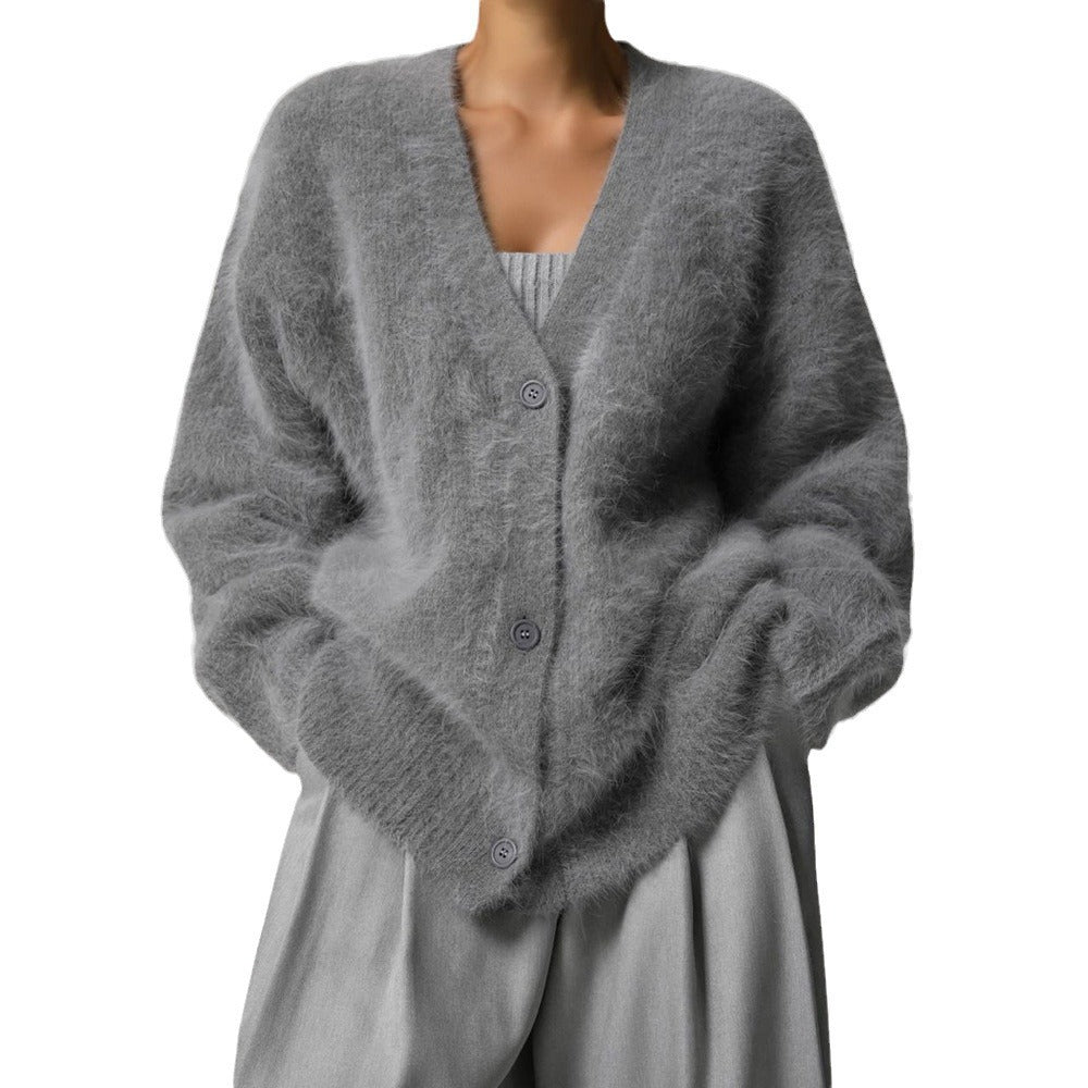 Loungewear Club™ | Cardigan doux à col en V