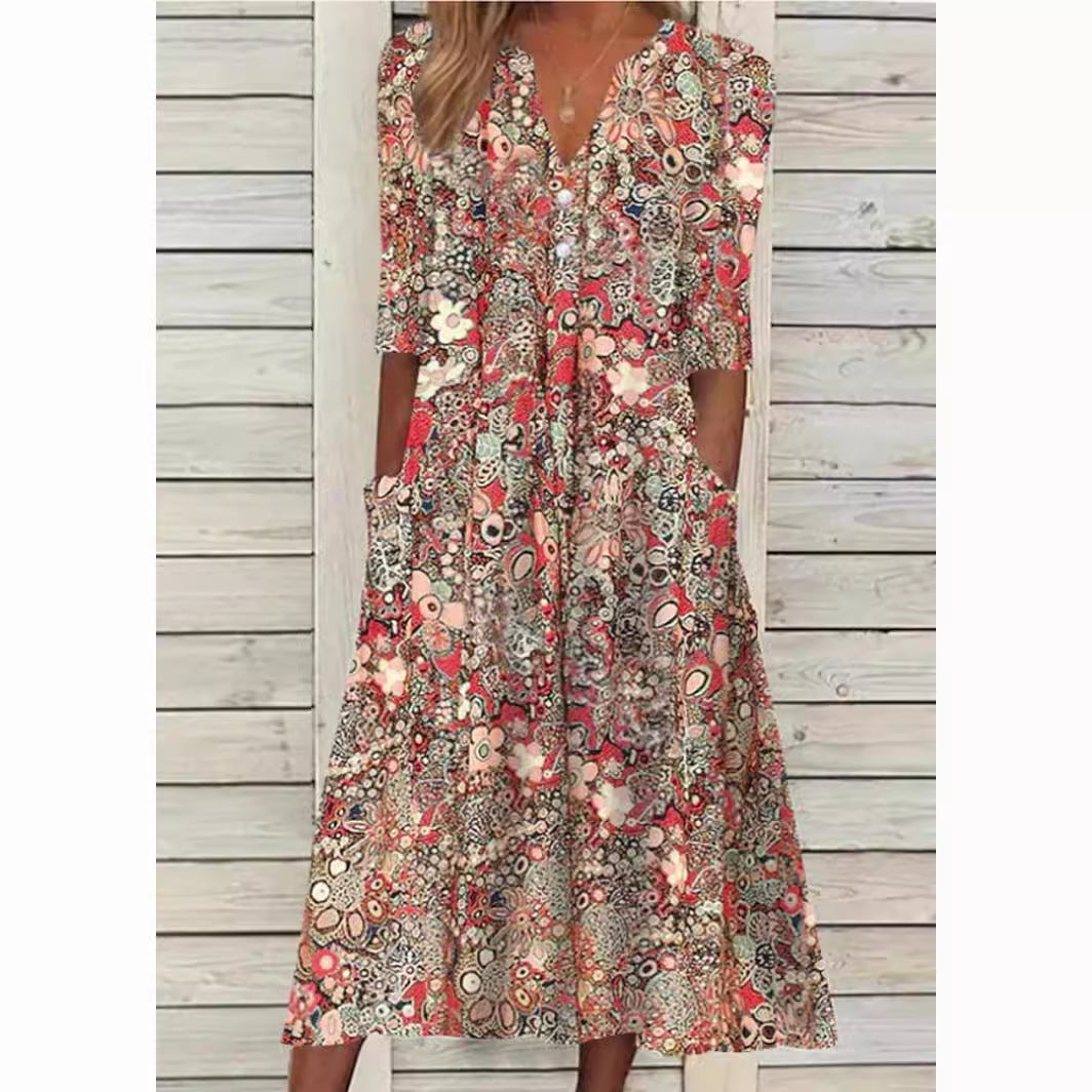 Eliza™ - Robe d'Été Florale