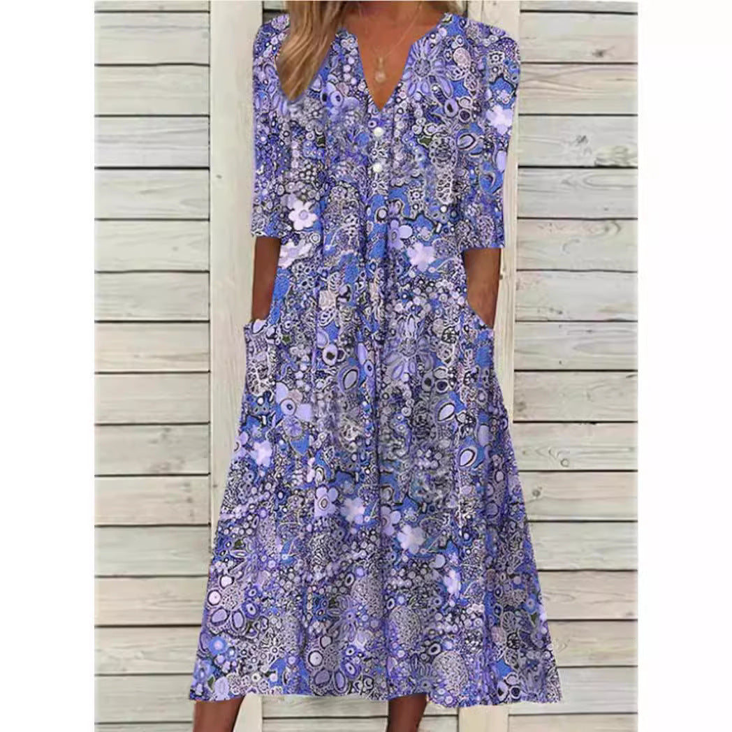 Eliza™ - Robe d'Été Florale