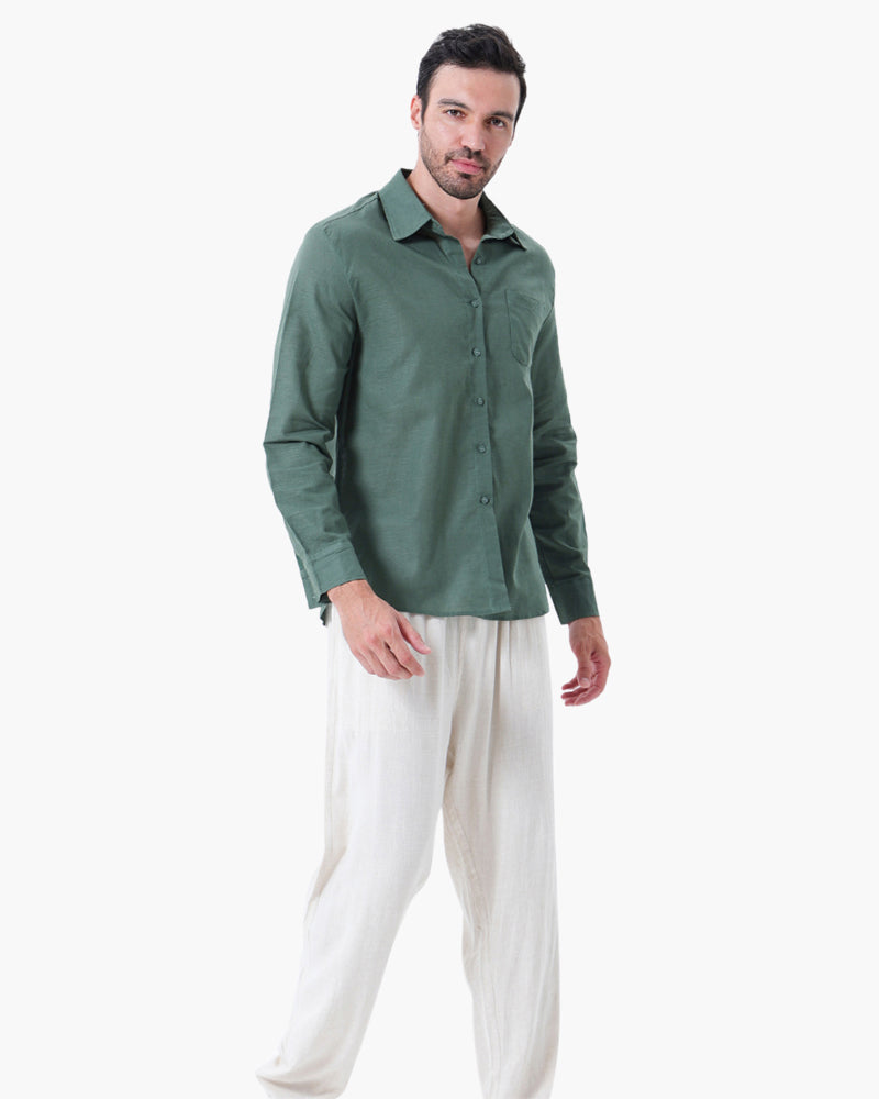 Loungewear Club™️ | Chemise 100% Lin