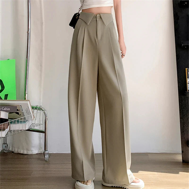 Loungewear Club™ | Pantalon Évasé Élégance Structurée