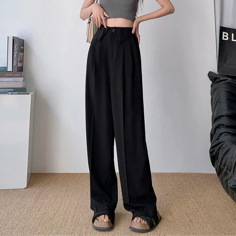 Loungewear Club™ | Pantalon Évasé Élégance Structurée
