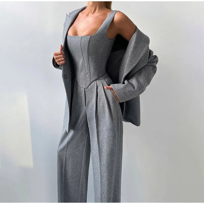 Loungewear Club™️ | Ensemble trois pièces