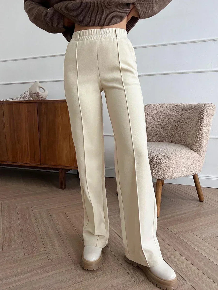 Loungewear Club™ | Pantalon Élégant à Taille Élastique
