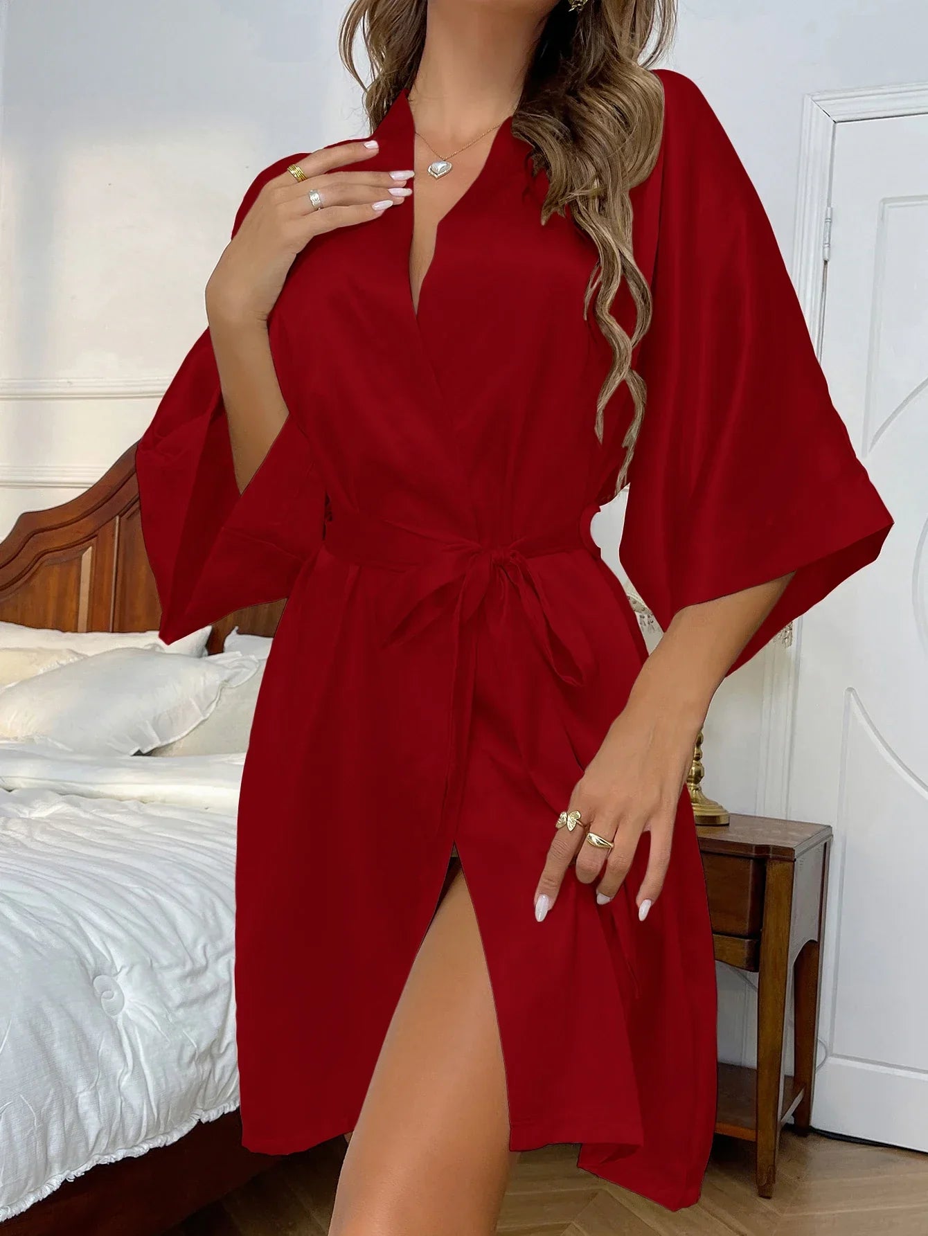 Loungewear Club™️ | Kimono de luxe en satin