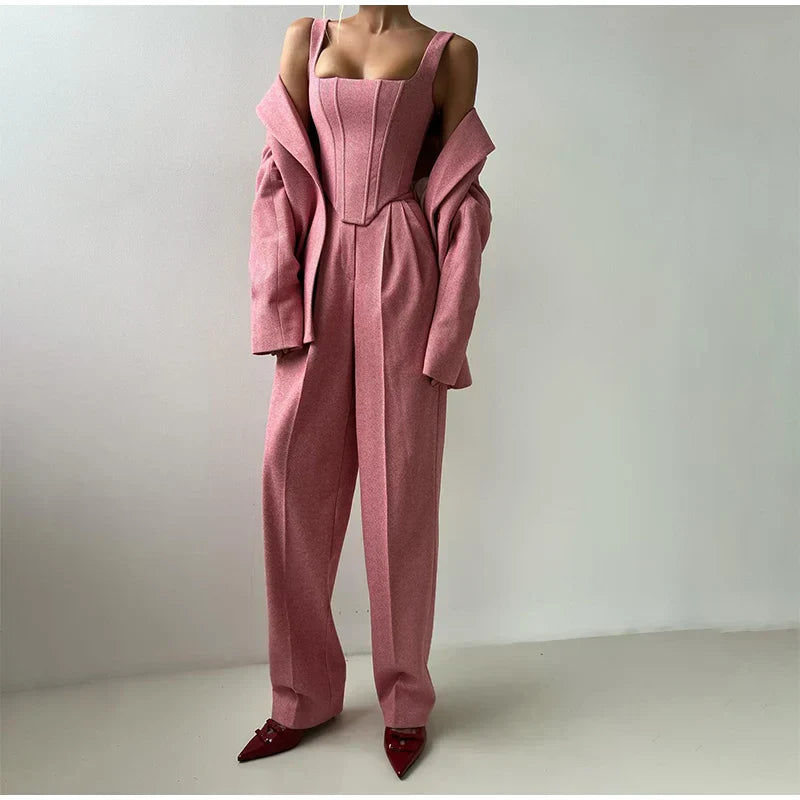Loungewear Club™️ | Ensemble trois pièces