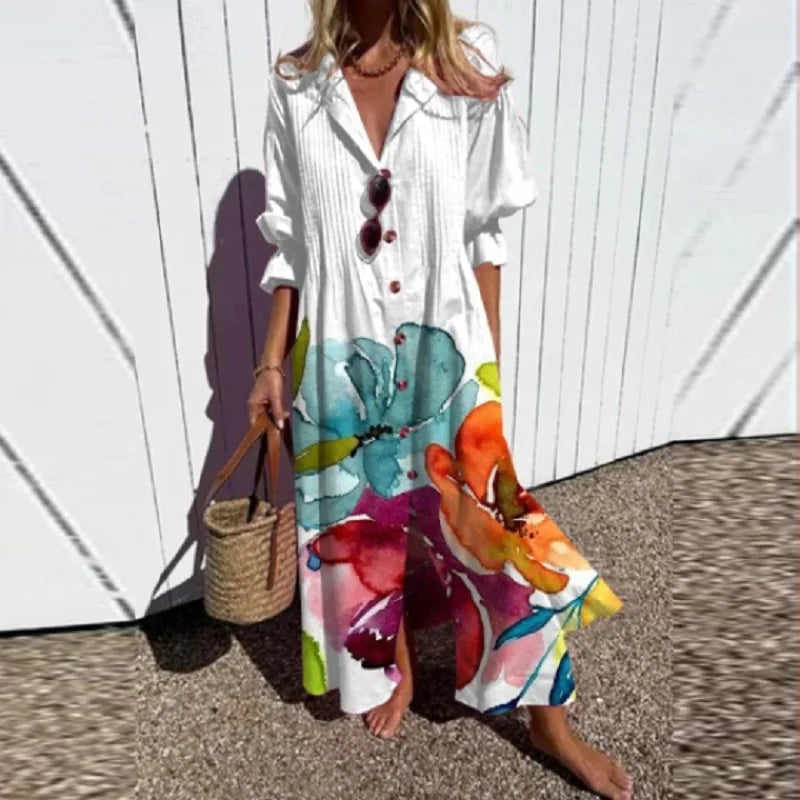 Loungewear Club™ | Robe Boho Élégante