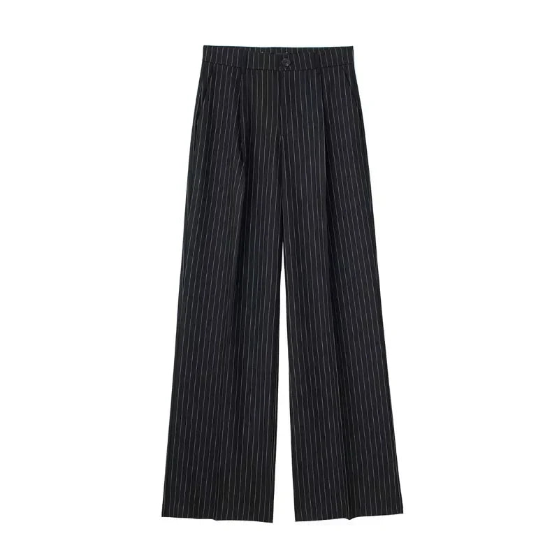 Loungewear Club™| Pantalon Large Écru Élégant