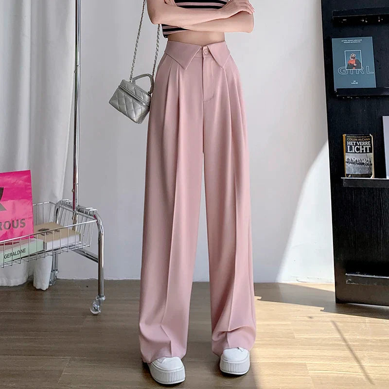 Loungewear Club™ | Pantalon Évasé Élégance Structurée