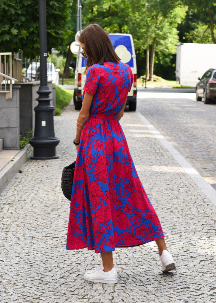 ATENAS | Robe à imprimé floral